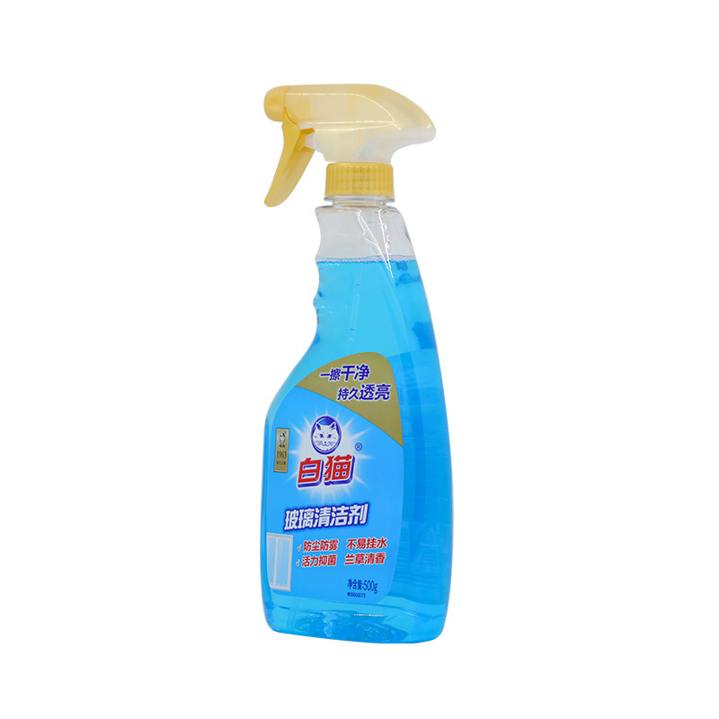 BAIMAO/白猫 玻璃清洁剂 500g 单位:瓶