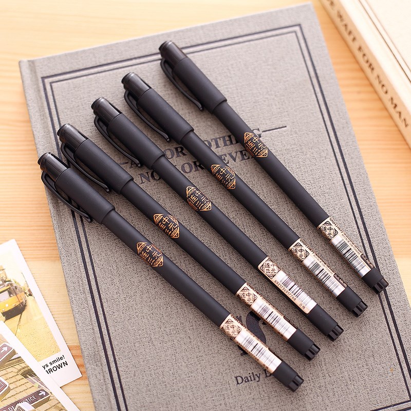DELI/得力 考试中性笔 S105 0.5mm 黑色 单位:支