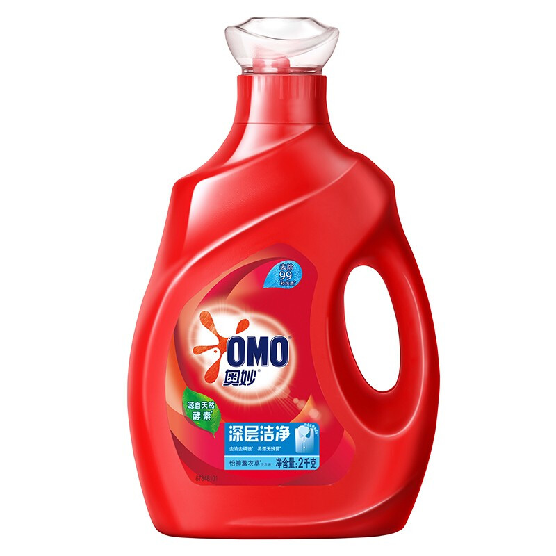 OMO/奥妙 洗衣液 深层洁净洗衣液2kg 单位:瓶