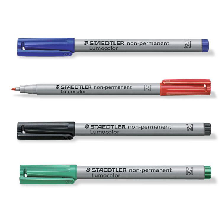STAEDTLER/施德楼 水溶性记号笔 315-2 红 单位:支