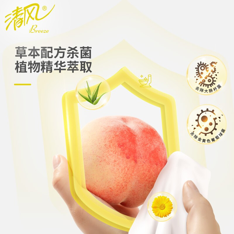 BREEZE/清风 湿厕纸 BWB40W1 1层40片/包*1*12 单位:箱