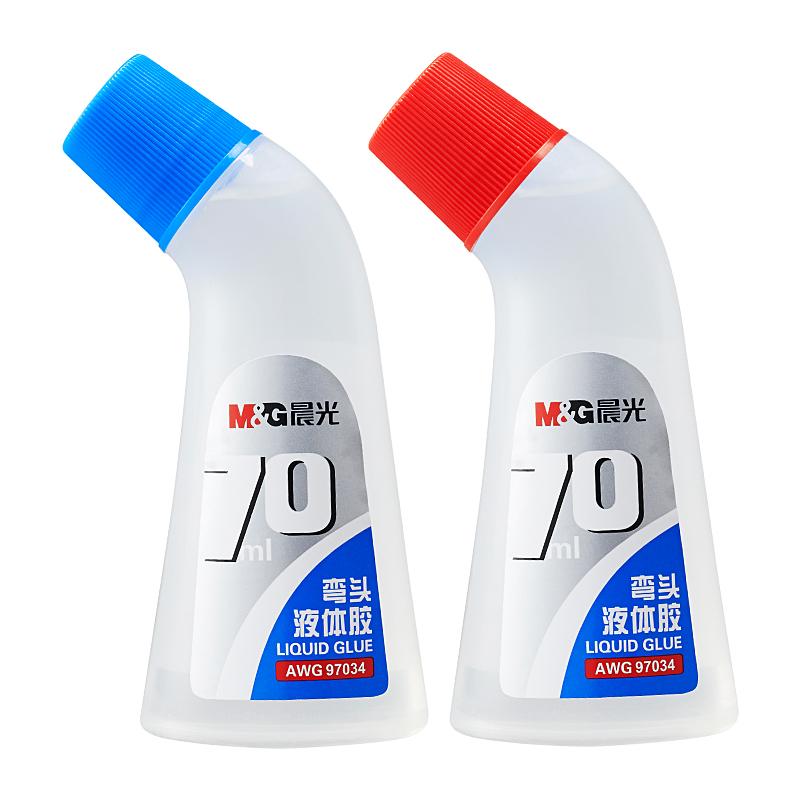 M&G/晨光 胶水 AWG97034 弯头型 70ml 单位:支