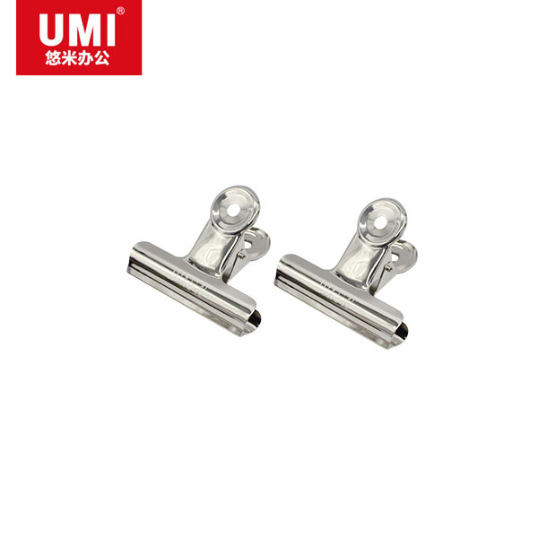 UMI/悠米 圆形铁票夹 B09304S 4# (38mm) 银 单位:袋