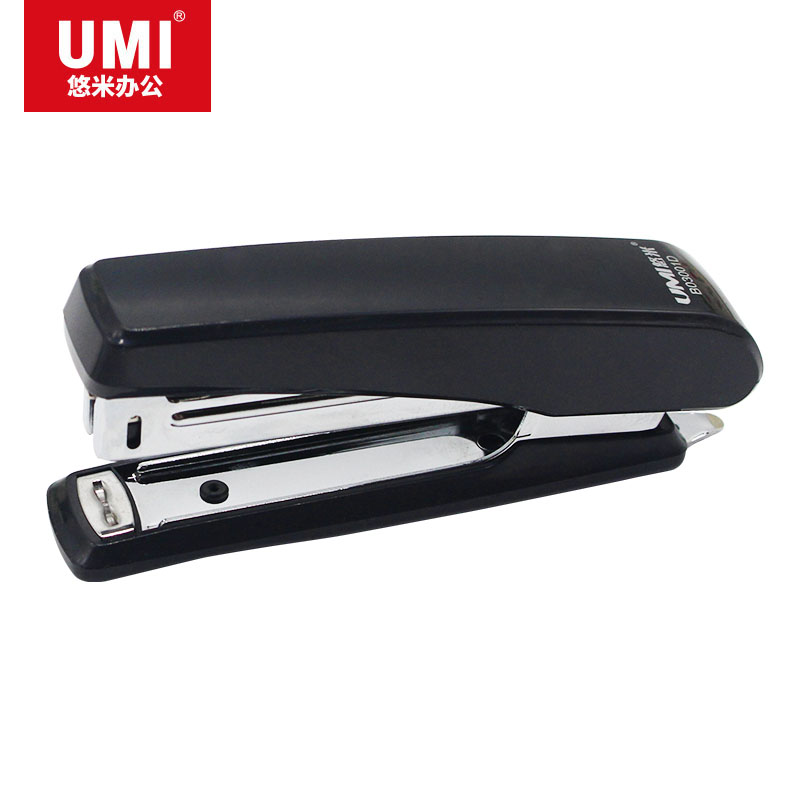 UMI/悠米 经济型普通订书机 B03001D 10# 黑 单位:盒