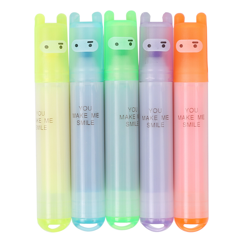 M&G/晨光 荧光笔 AHM22504 忍者六色 单位:套