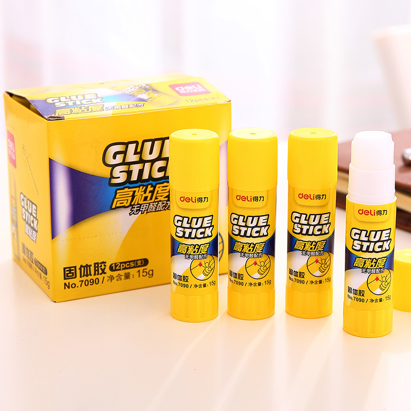 DELI/得力 固体胶 7090 白色 15g 单位:支