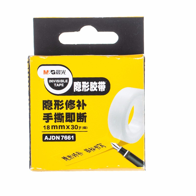 M&G/晨光 隐形文具胶带 AJDN7661 18mm*30y(单卷) 单位:卷