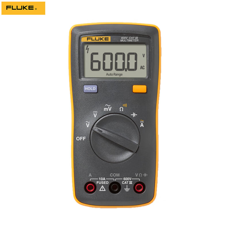 FLUKE/福禄克 万用表 106MAX 掌上型 142*69*28mm 交直流电压:600V 200g 万用表 (计价单位:台) 单位:台
