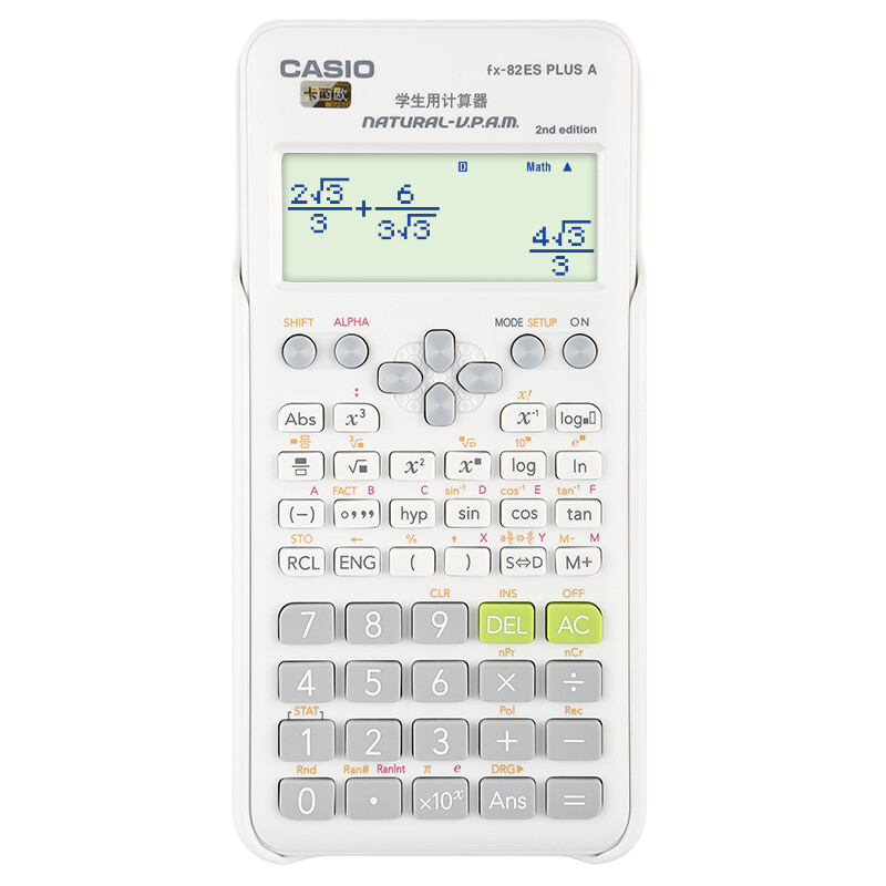 CASIO/卡西欧 计算器 FX-82ESPLUSAWE 单位:只