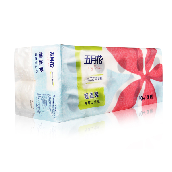 MAYFLOWER/五月花 卷筒卫生纸 A11010S 210节(10+10) 单位:提