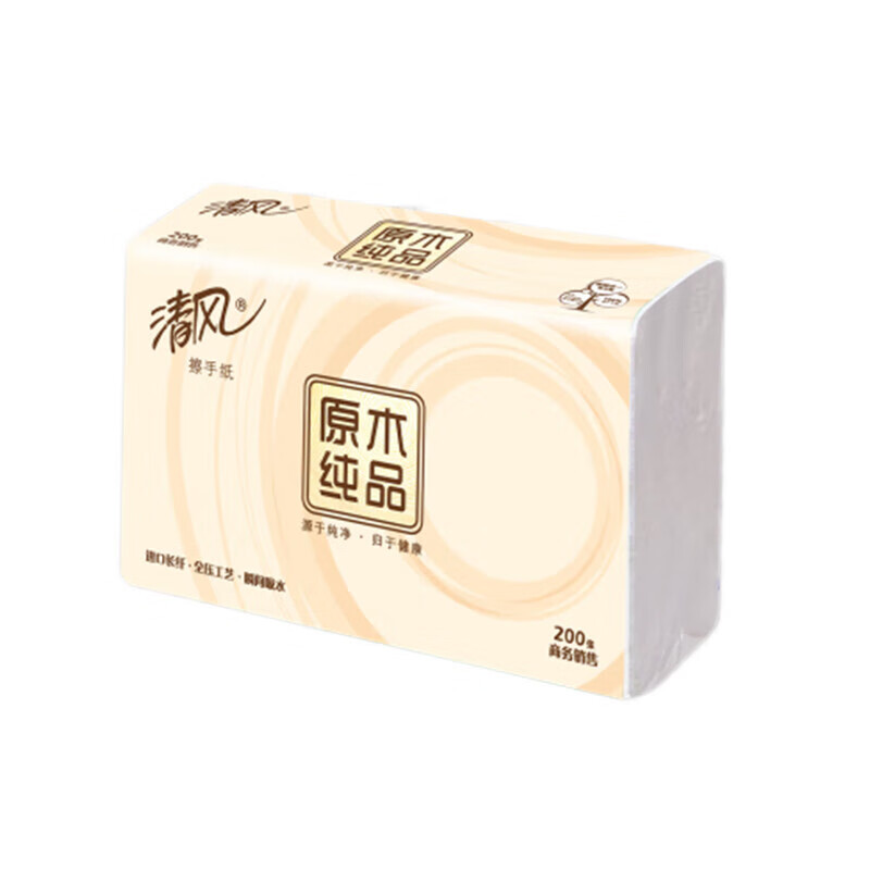 BREEZE/清风 擦手纸 B913A1C 1层 225mm - 230mm 单位:箱