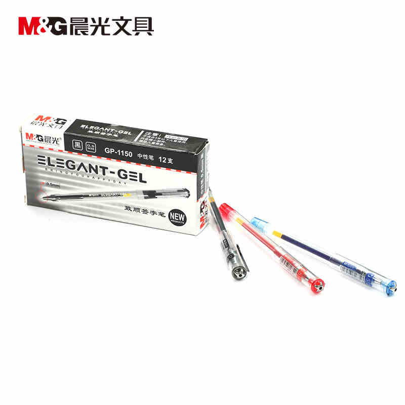 M&G/晨光 中性笔 GP1150A 黑 0.5 单位:支