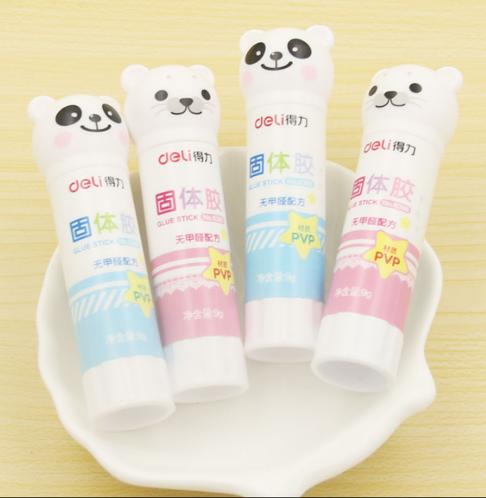 DELI/得力 优酷萌宠家族固体胶 6366 混色 9g 单位:只