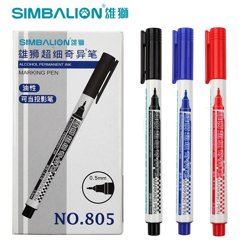 SIMBALION/雄狮 超细奇异笔 805 蓝 单位:支