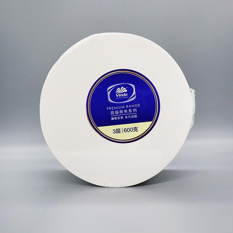 VINDA/维达 大卷纸 VS4566 三层 600克 单位:箱