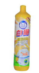BAIMAO/白猫 洗洁精 高效去油900g 单位:瓶