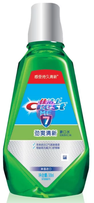 CREST/佳洁士 漱口水 劲爽清新500ml 单位:瓶
