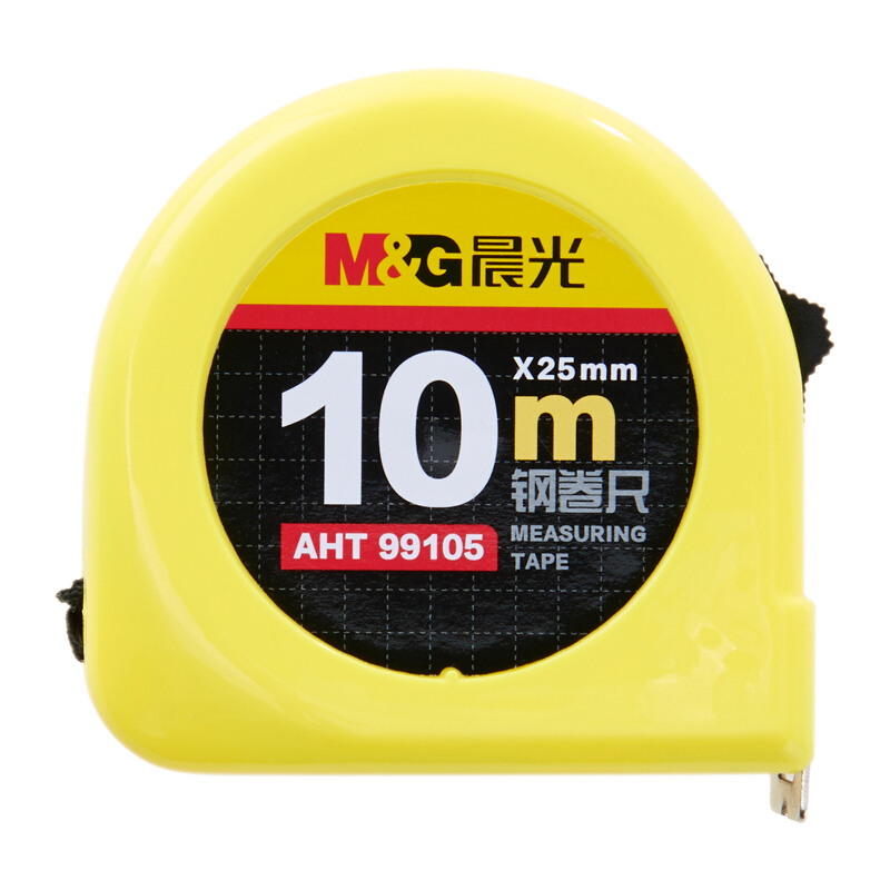 M&G/晨光 钢卷尺 AHT99105 10m 单位:卡