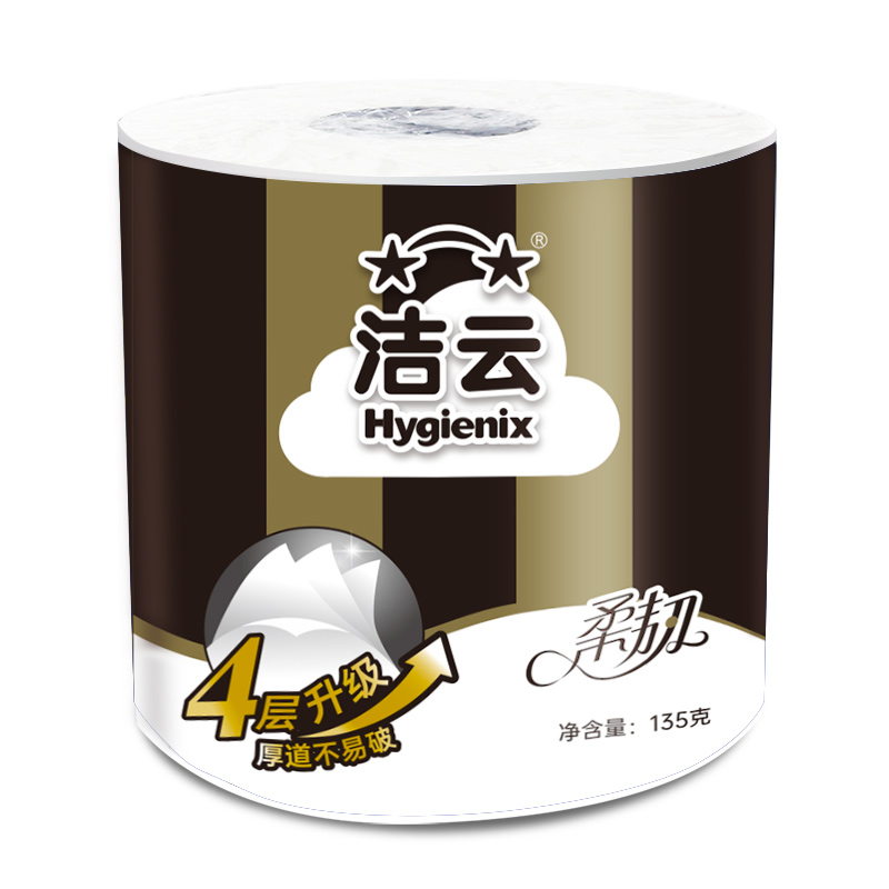 JIEYUN/洁云 柔韧卷筒卫生纸 11263901 360节 单位:卷
