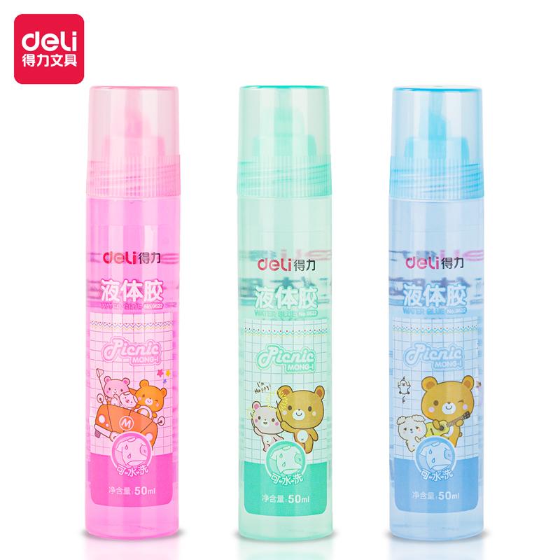 DELI/得力 彩色液体胶 9622 混色 单位:瓶