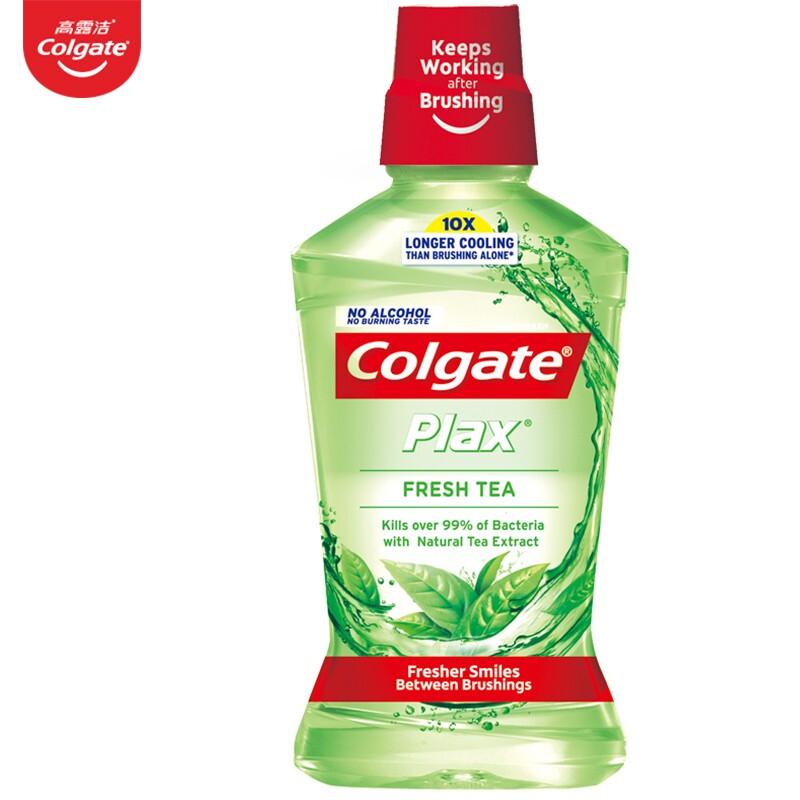 COLGATE/高露洁 漱口水 (清新茶健) 500ml 单位:瓶