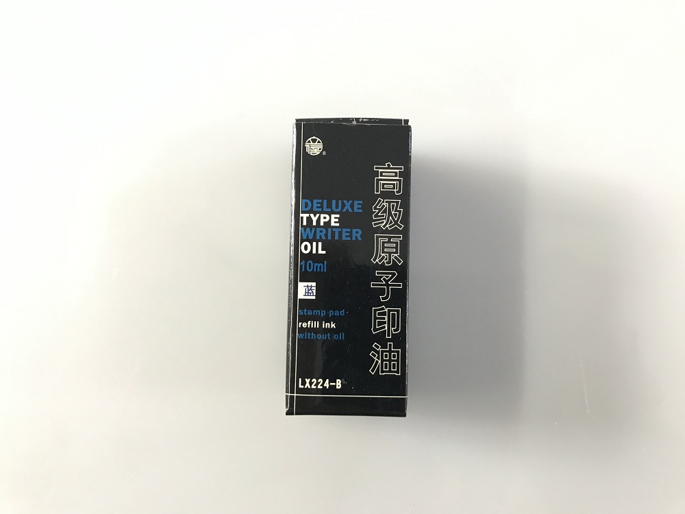 LIXIN/立信 印油 LX224-B 蓝色 单位:瓶