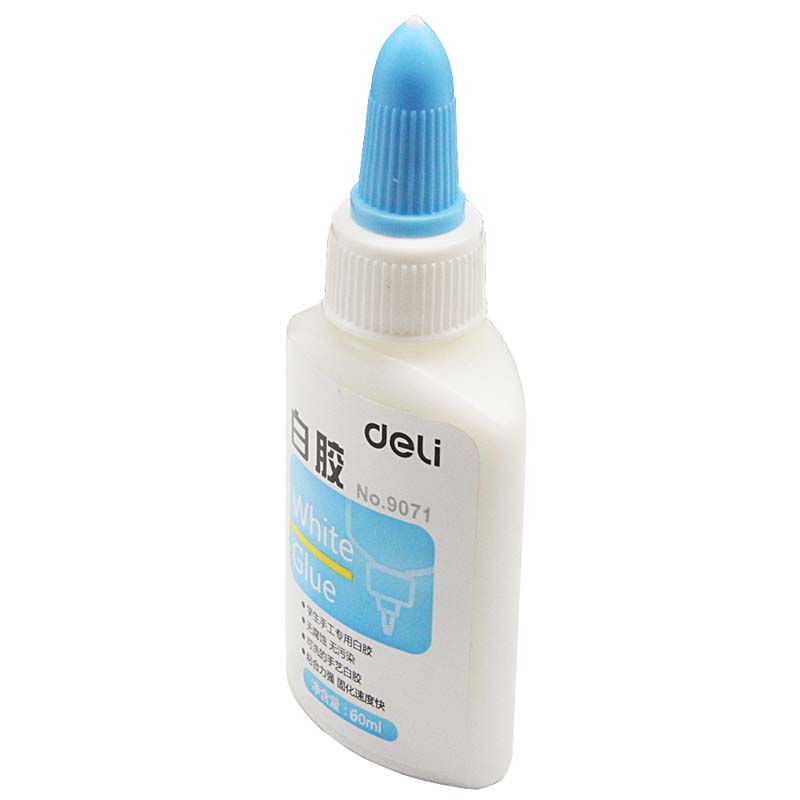 DELI/得力 手工白胶 9071 混色 60ml 单位:瓶