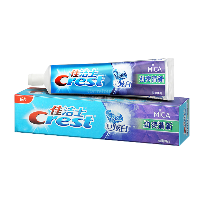 CREST/佳洁士 牙膏 3D炫白劲爽清新 180g 单位:支