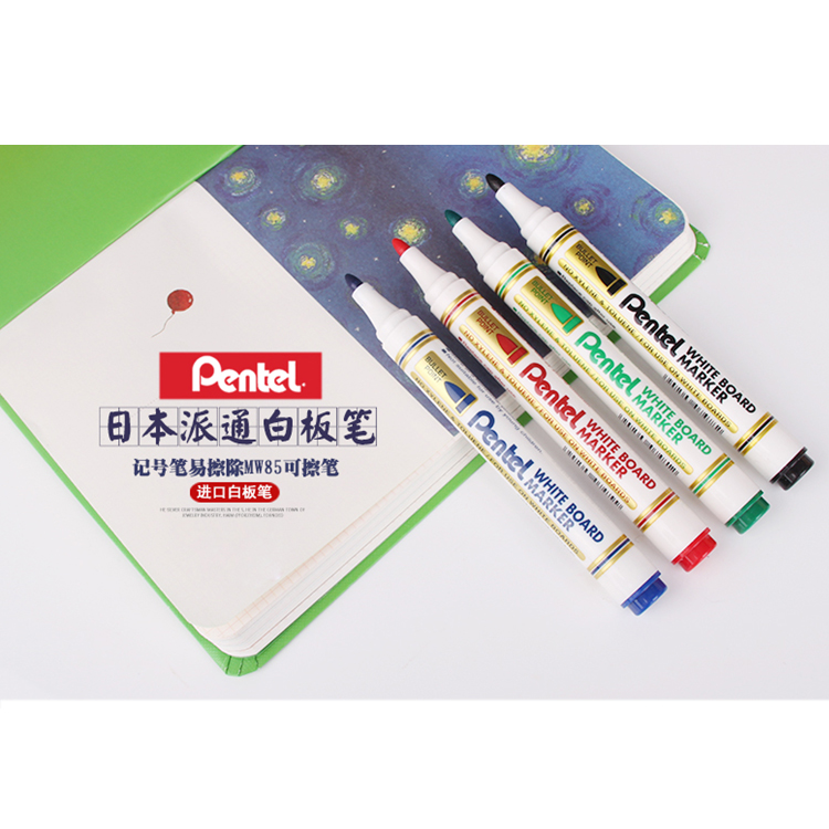 PENTEL/派通 白板笔 MW85 红4.2mm 单位:支