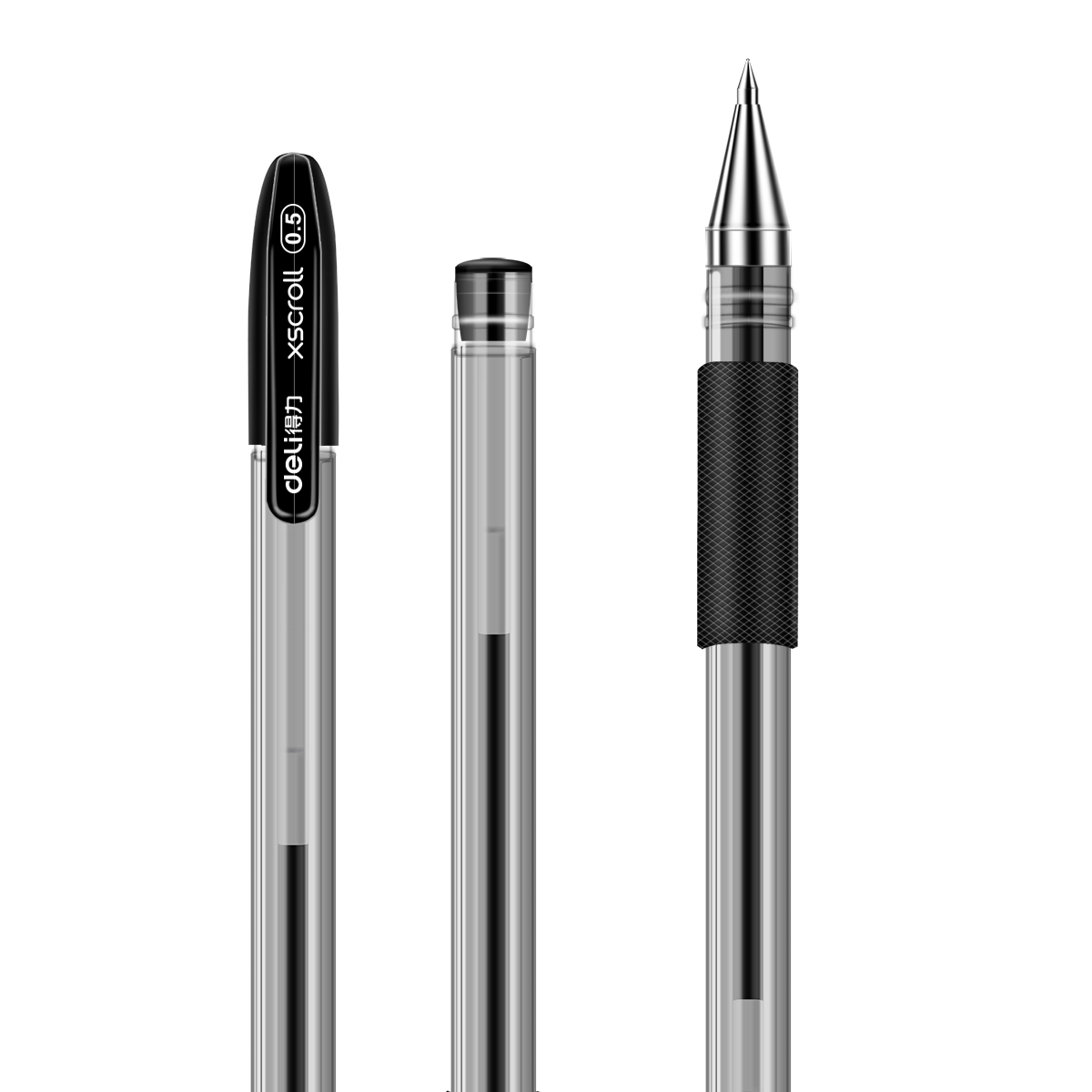 DELI/得力 思达中性笔 S55 0.5mm 黑色 单位:支