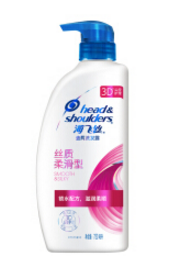 HEAD&SHOULDERS/海飞丝 去屑洗发露 丝质柔滑型 750ml 单位:瓶