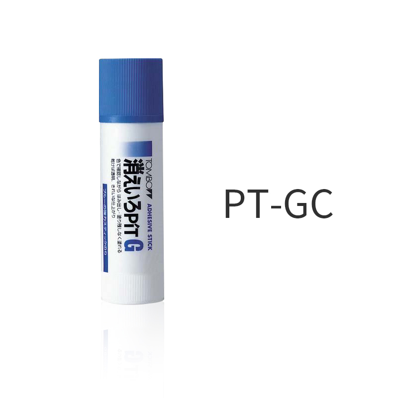 TOMBOW/蜻蜓 变色固体胶棒 PT - GC 蓝 40g 单位:个