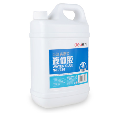 DELI/得力 液体胶 7310 透明 2L 单位:桶