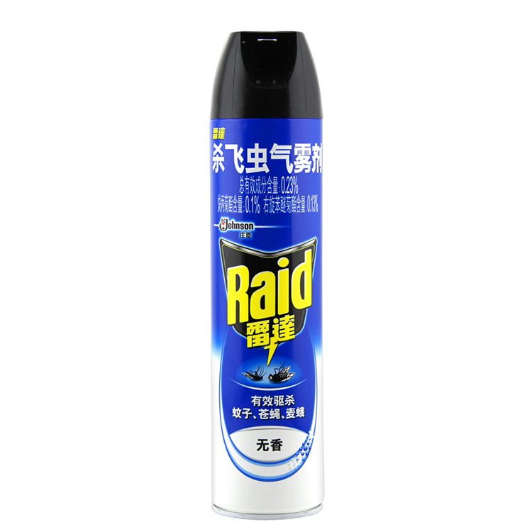 RAID/雷达 杀飞虫气雾 309755/02049 (无味) 600ml 单位:瓶