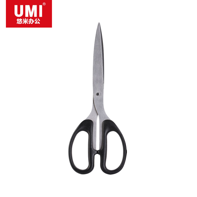 UMI/悠米 经典办公剪刀 B01003D 大号 黑 单位:把