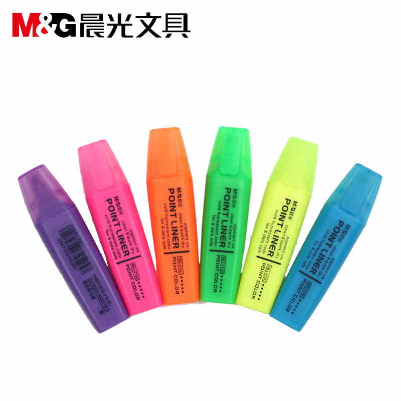 M&G/晨光 荧光笔 MG2150B 蓝 单位:支