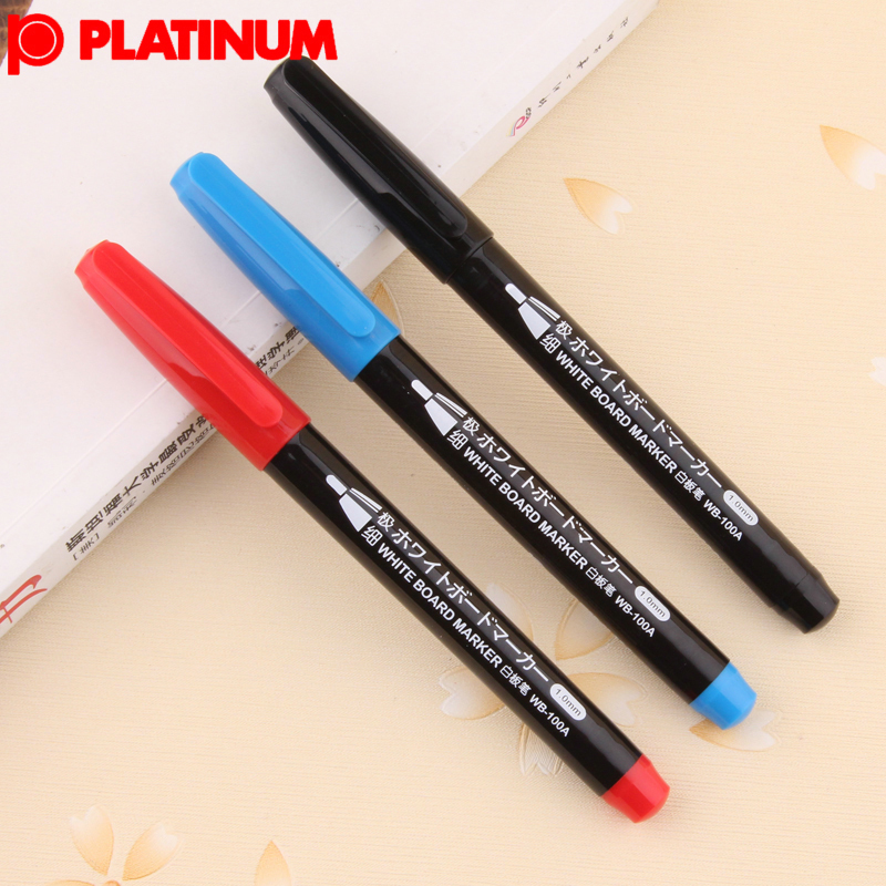 PLATINUM/白金 白板笔 WB-100A 红色 单位:支