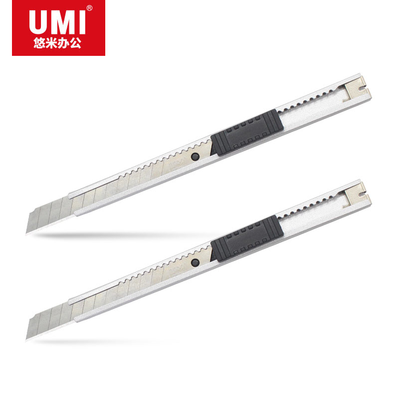 UMI/悠米 美工刀 B02201S 小号 银 单位:把