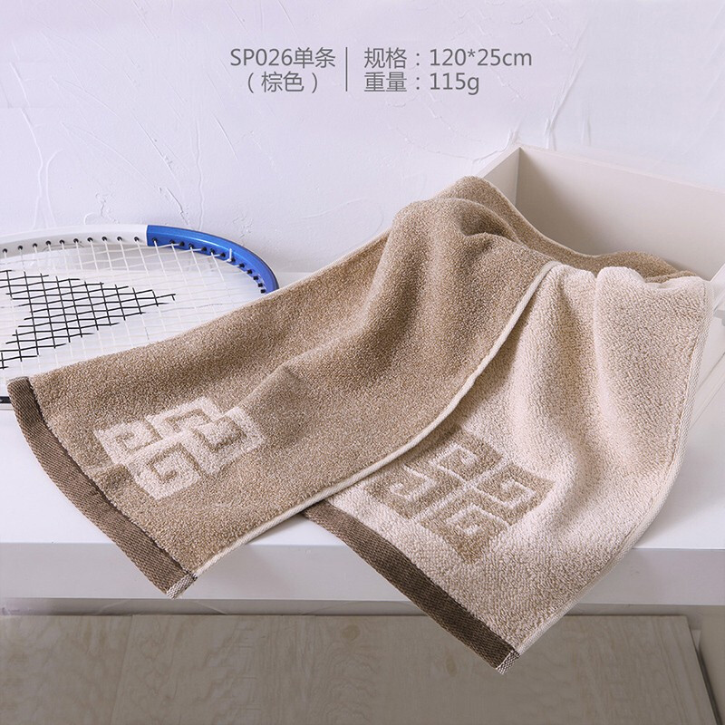 KING SHORE/金号 运动毛巾 SP026 (颜色随机)纯棉运动 120*25cm 115g单条塑料袋装 单位:条