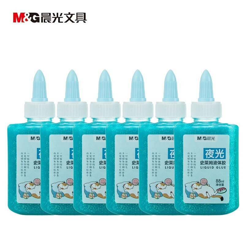 M&G/晨光 夜光史莱姆液体胶 AWG97061 88ml 单位:支