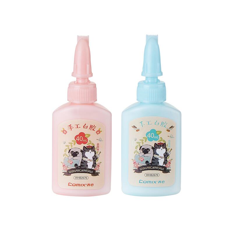 COMIX/齐心 手工白胶 WHB2676 白色 40mL 单位:个