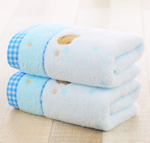 KING SHORE/金号 小熊面巾 3166WH (蓝) 95克78*34mm 单位:条