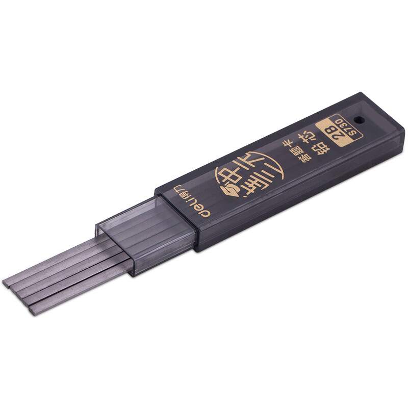 DELI/得力 答题卡铅芯 S730 2B 60mm 黑色 5根 单位:支