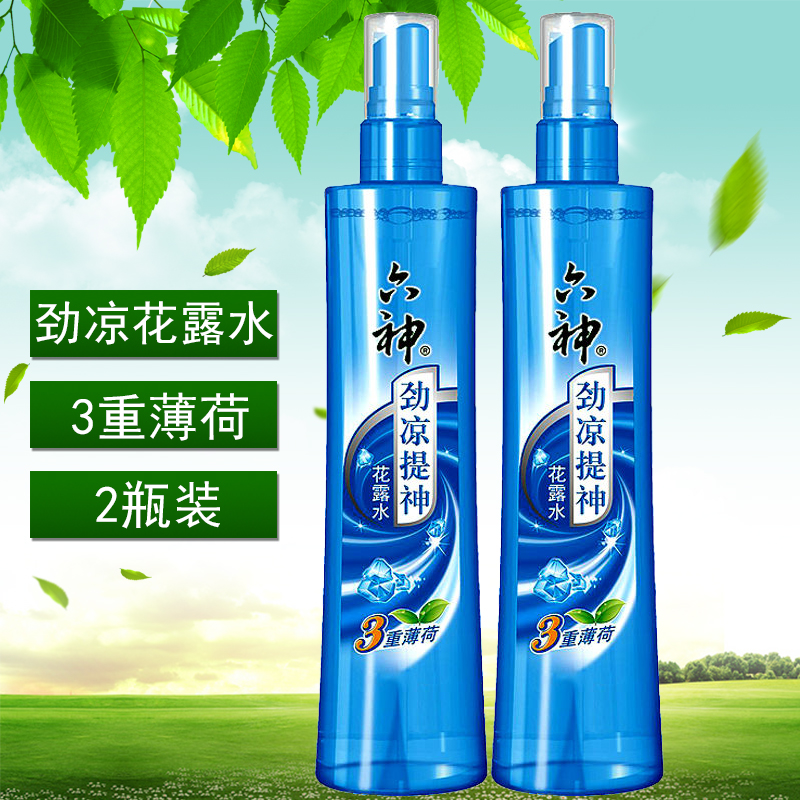 LIUSHEN/六神 花露水 劲凉提神 80ml 单位:瓶