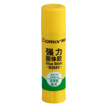COMIX/齐心 强力PVP固体胶 B2643 9克白 单位:支