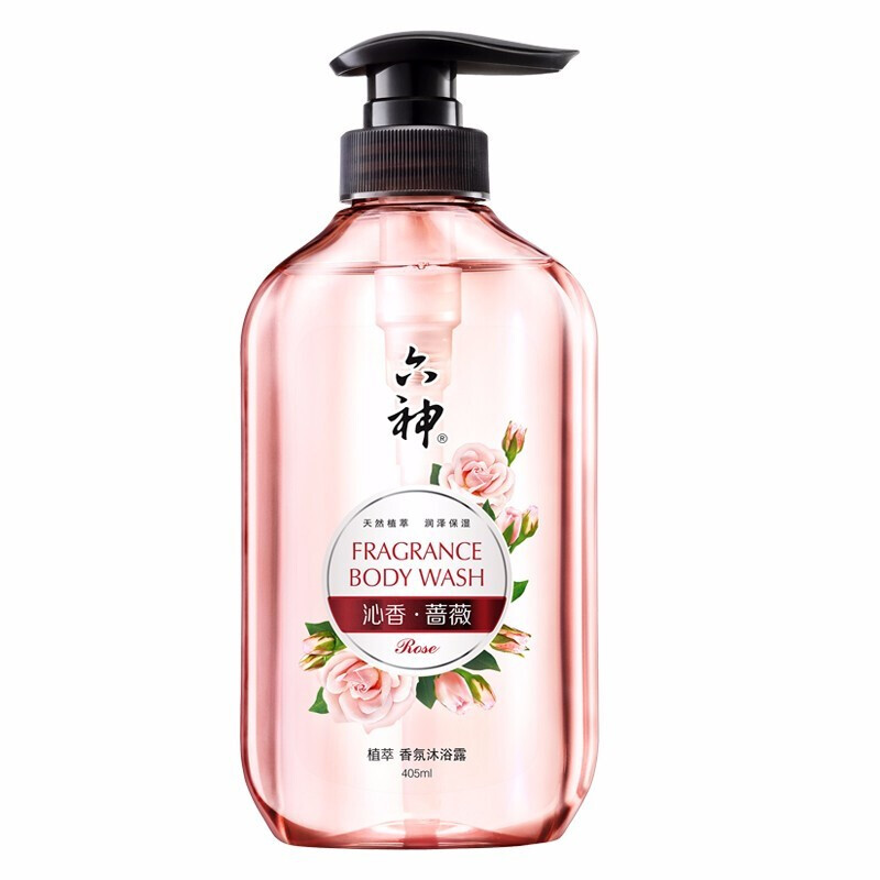 LIUSHEN/六神 沐浴露 蔷薇 405ml 单位:瓶