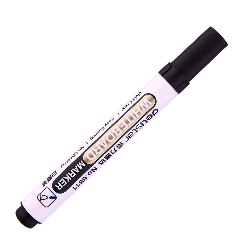 DELI/得力 白板笔 6811 1.8mm 黑色 单位:支