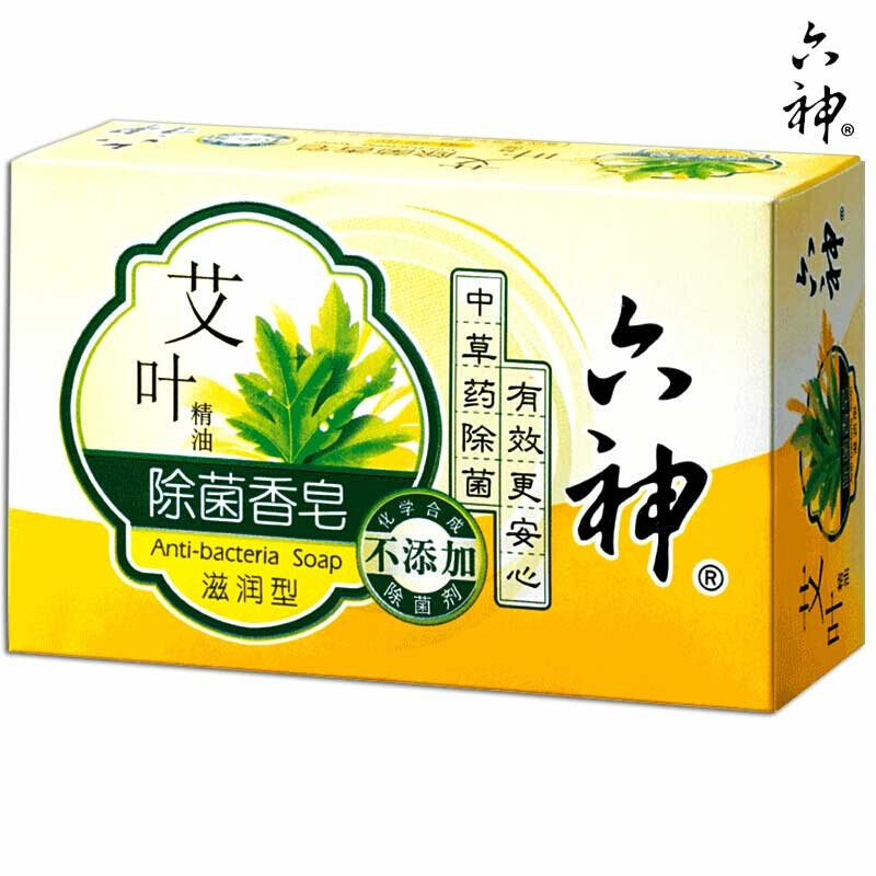 LIUSHEN/六神 香皂 艾叶除菌(滋润型)125g 单位:块