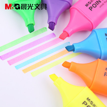 M&G/晨光 荧光笔 MG2150G 黄色 单位:支
