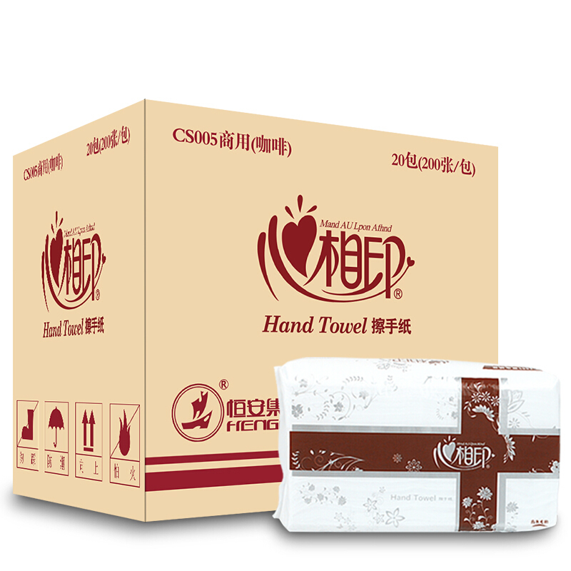 MIND ACT UPON MIND/心相印 擦手纸 CS005 20包 单位:箱